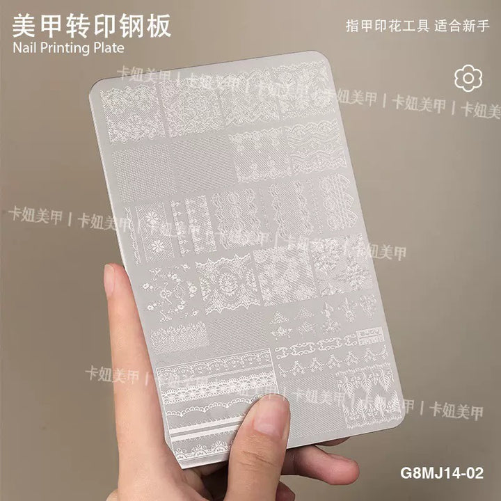 Kaniu Nail Art Stamp Transfer Plate