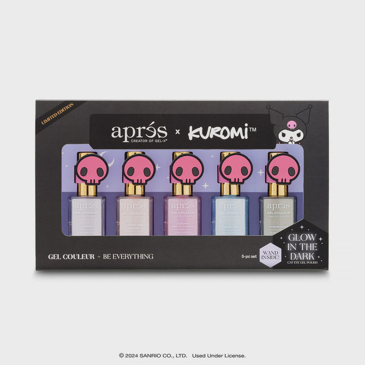 Aprés Kuromi™ Caty Eye Gel Couleur (Set of 5)-10ml