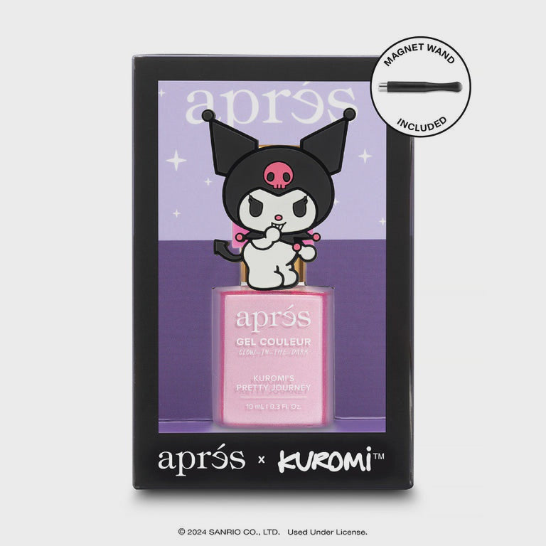 Apres Kuromi™ Caty Eye Gel Couleur 10ml- K109 Kuromi's Pretty Journey - Cat Eye Gel Polish