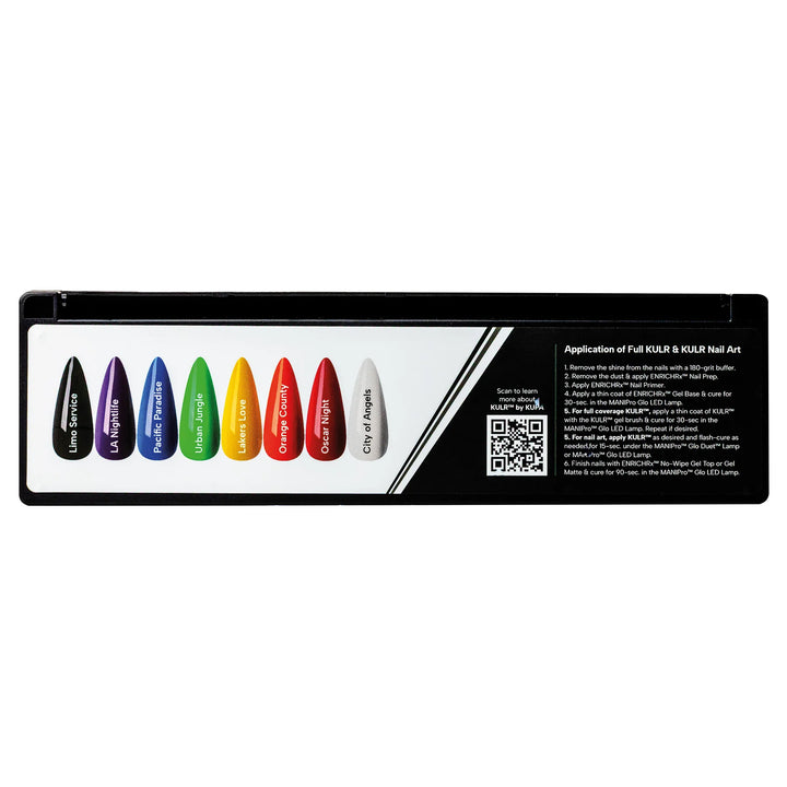 Kupa Kulr Cream Gel Polish Palette - LA Confidential Collection (view 5)