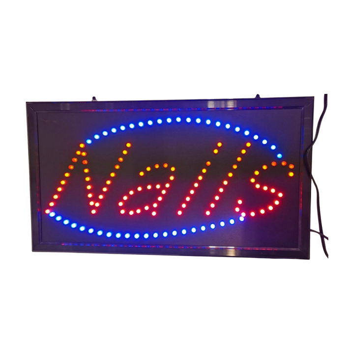 LED NAIL SIGN – M1 Nail & Beauty Supply