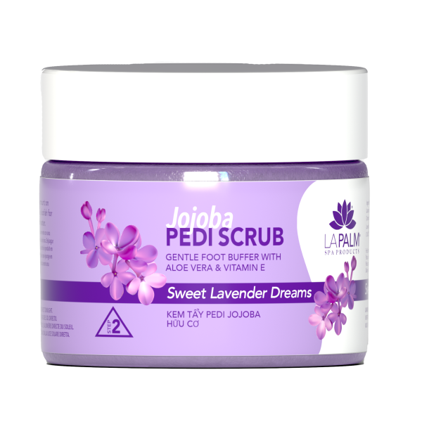 LAPALM Jojoba Pedi-Gel Scrub 12oz