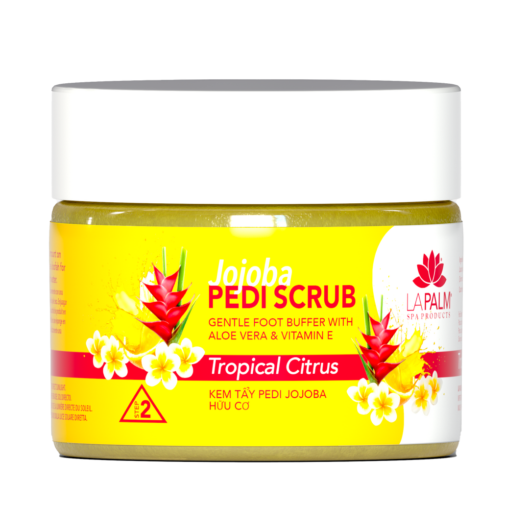 LAPALM Jojoba Pedi-Gel Scrub 12oz
