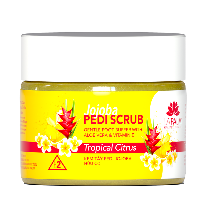 LAPALM Jojoba Pedi-Gel Scrub 12oz