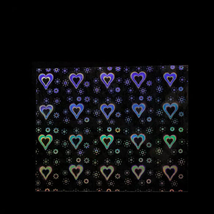 Laser Nail Sticker-Heart
