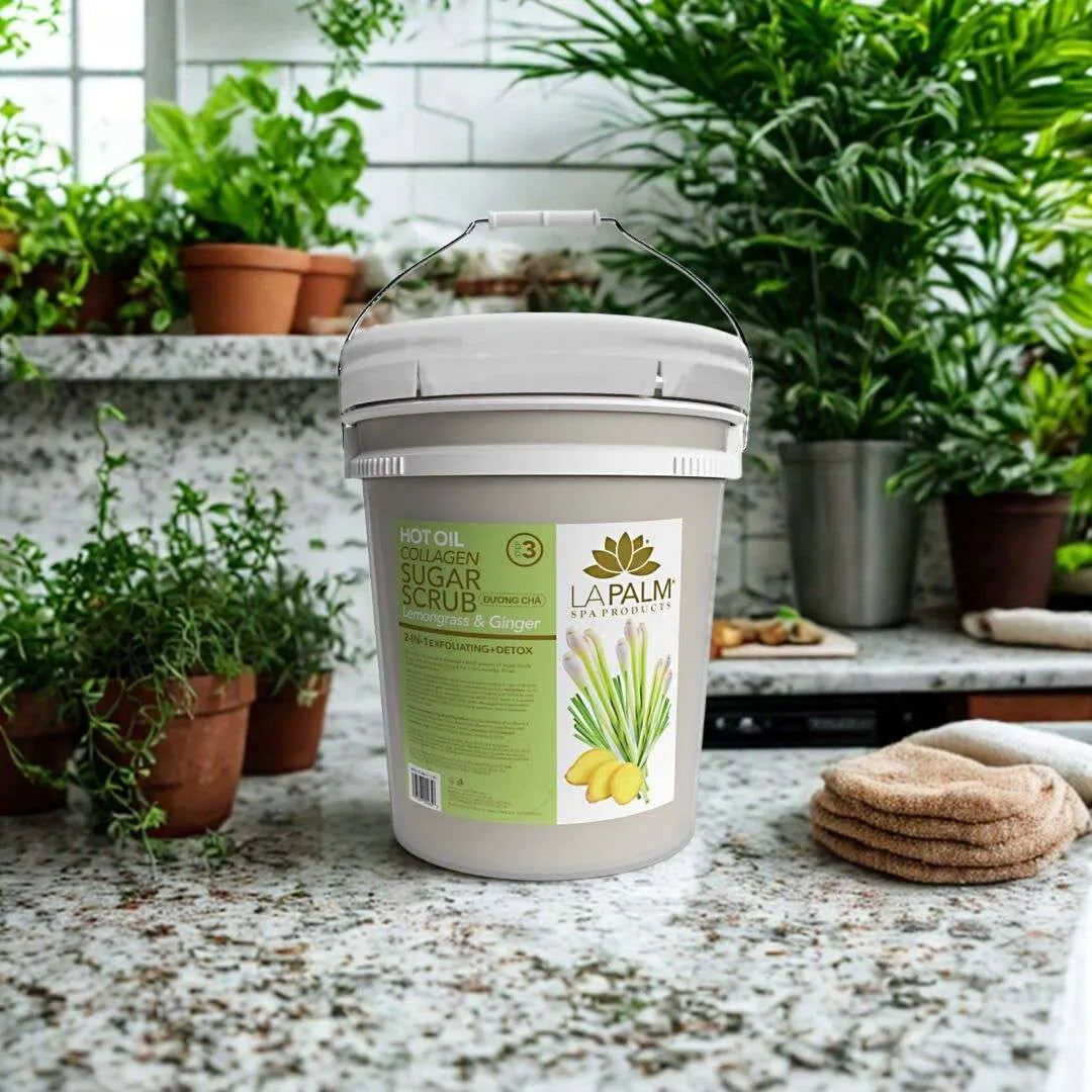 Thùng Tẩy tế bào chết đường dầu nóng (5 gal)