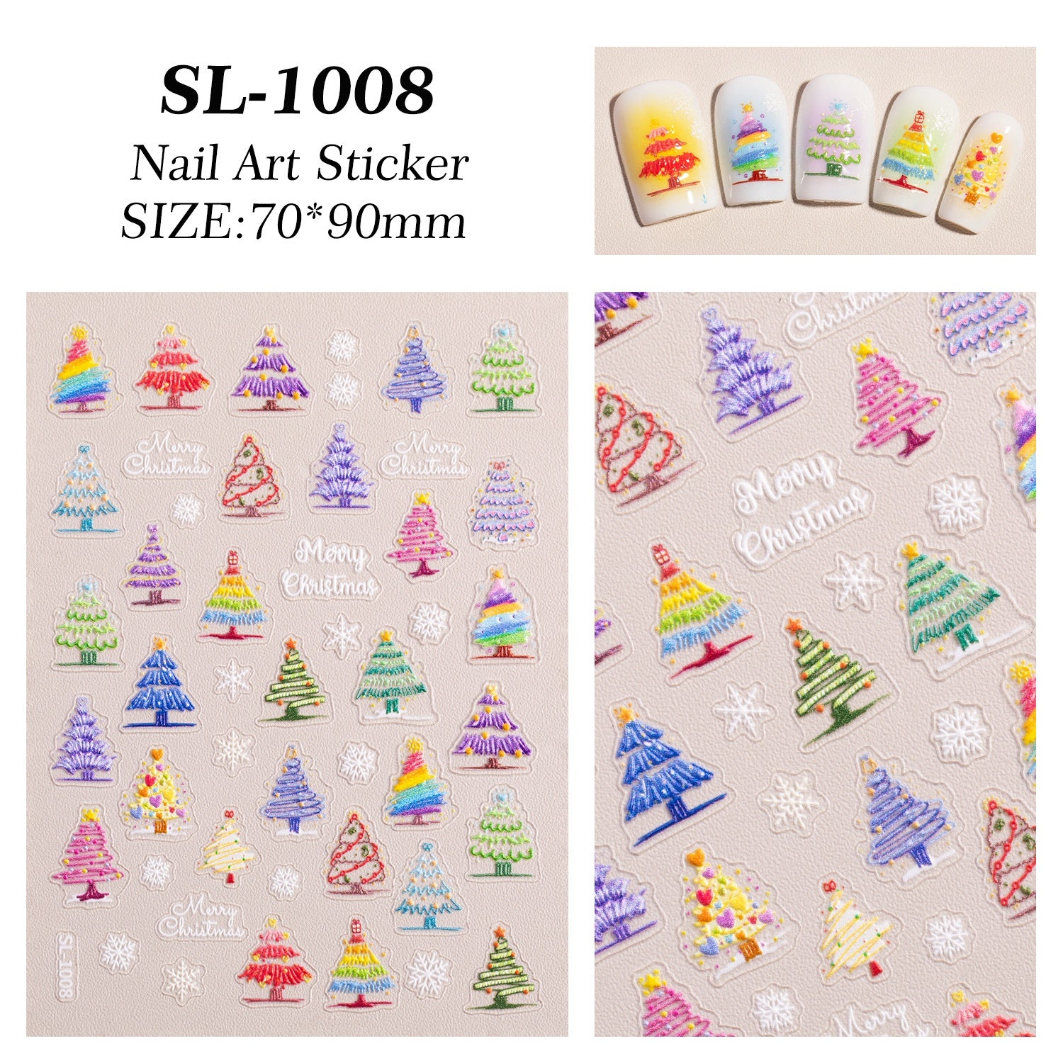 Nail Sticker - SL 1008 – M1 Nail & Beauty Supply