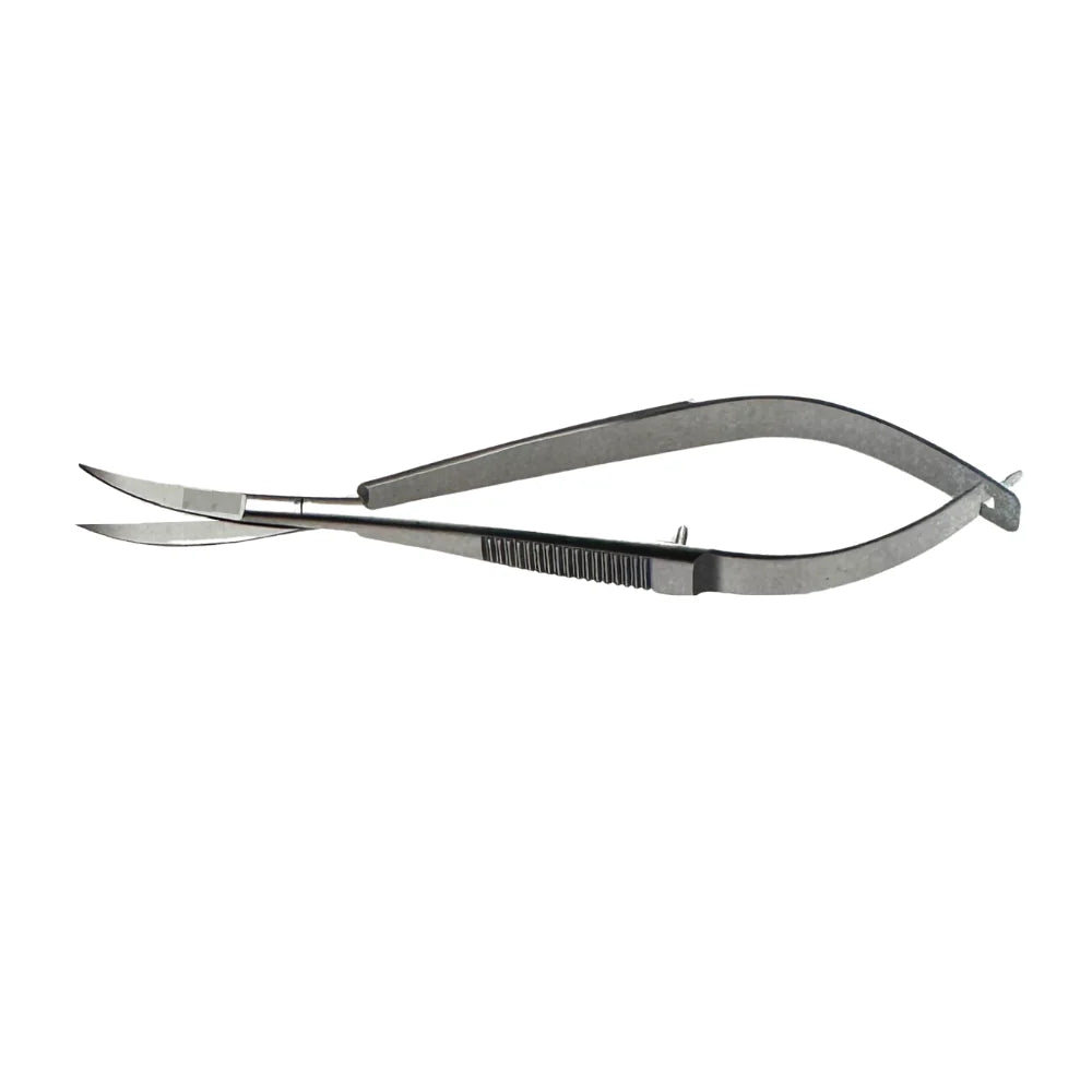 MBI-519 Eyelash Extension &amp; Eyebrow Scissor Quick Snip Curved 4.5"