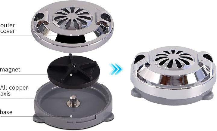 Magnetic Jet Head for Pedicure Chairs