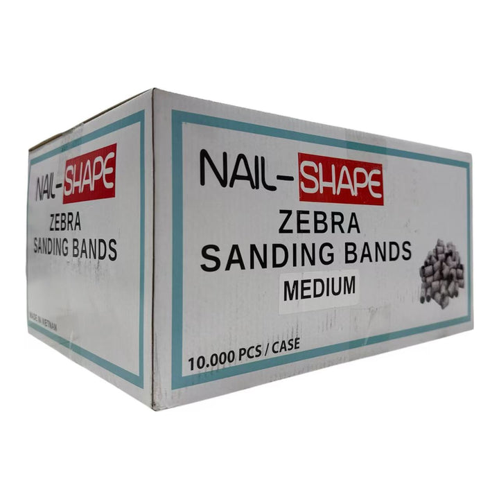 Nail-Shape Zebra Sanding Band 1000pcs/Bag