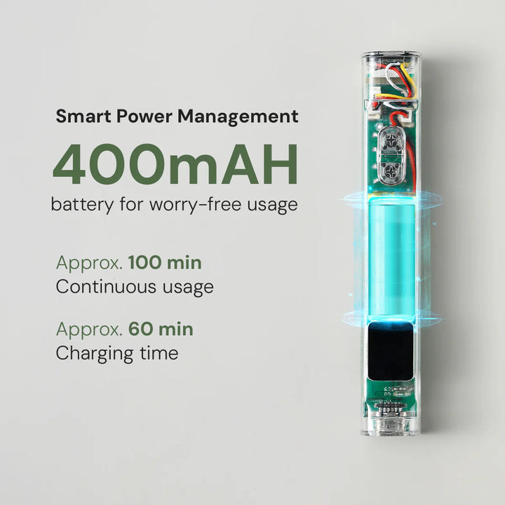 Đèn LED sấy móng tay Mr. Nail dạng thanh W174 - Vân gỗ