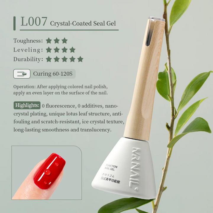 Mr Nail Crystal Top Coat 镀晶封层 L007 14g