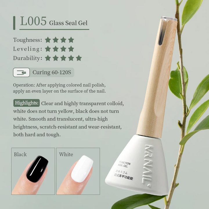 Sơn Bóng Top Coat Mr Nail 玻璃封层 L005 14g