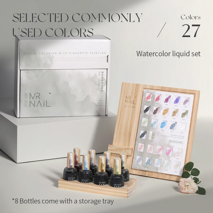 Mr Nail Marble Ink Collection 晕染液 (27 Colors)