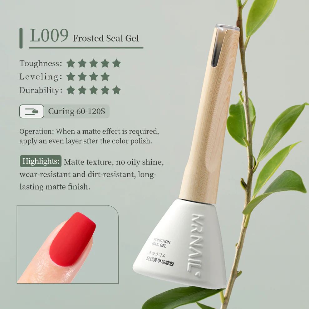 Mr Nail Matte Top Coat 磨砂封层 L009 14g