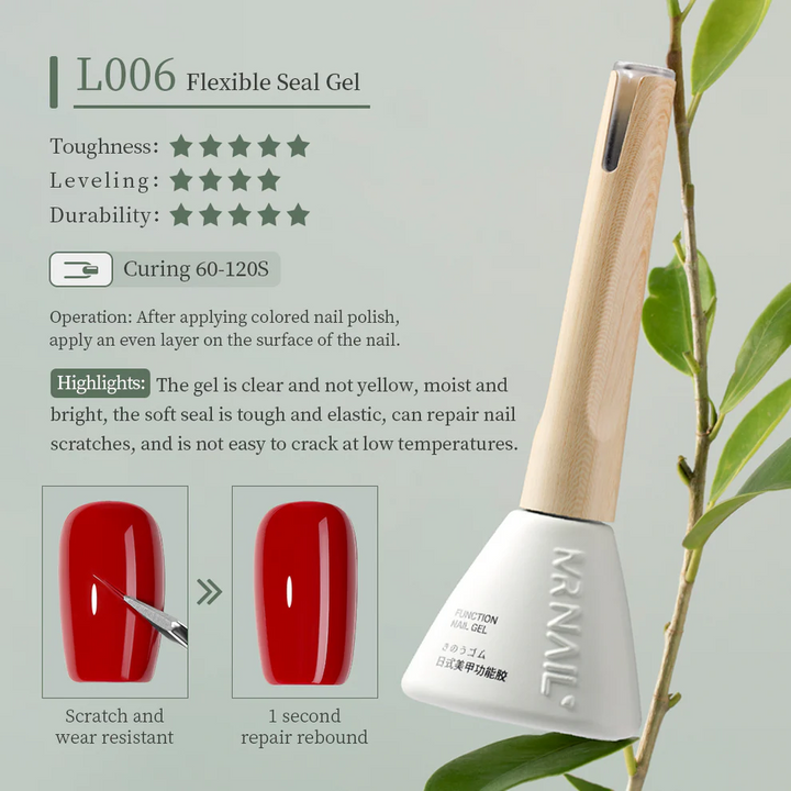 Mr Nail Soft Elastic Top Coat 软弹封层 L006 14g