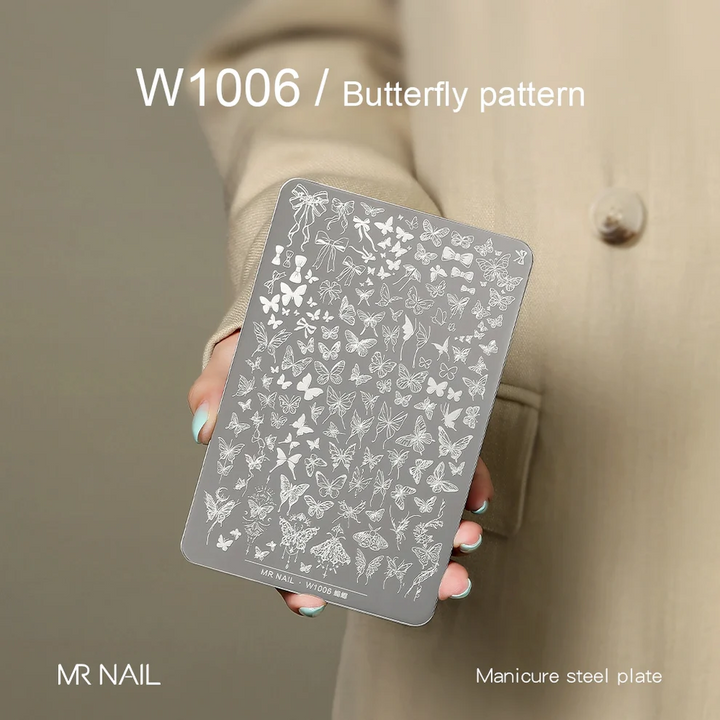 Mr Nail Transfer Printing Steel Plate