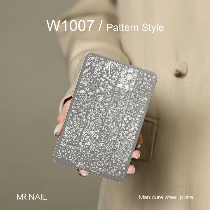 Mr Nail Transfer Printing Steel Plate