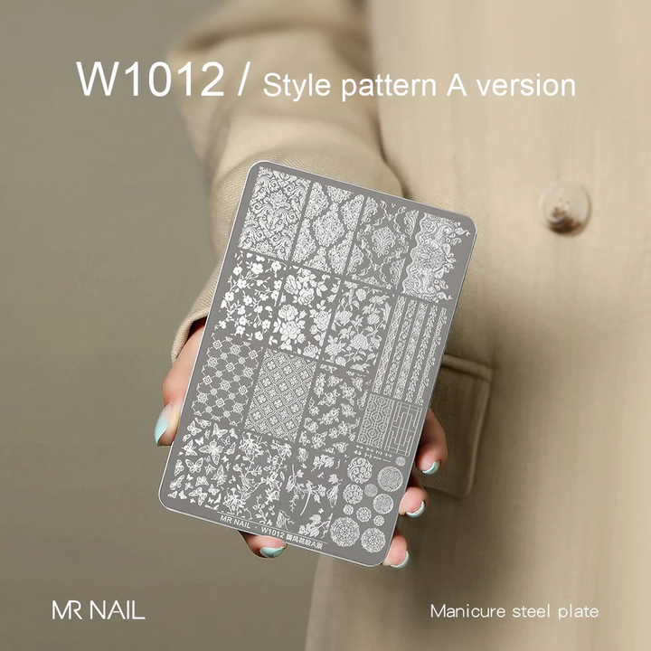 Mr Nail Transfer Printing Steel Plate