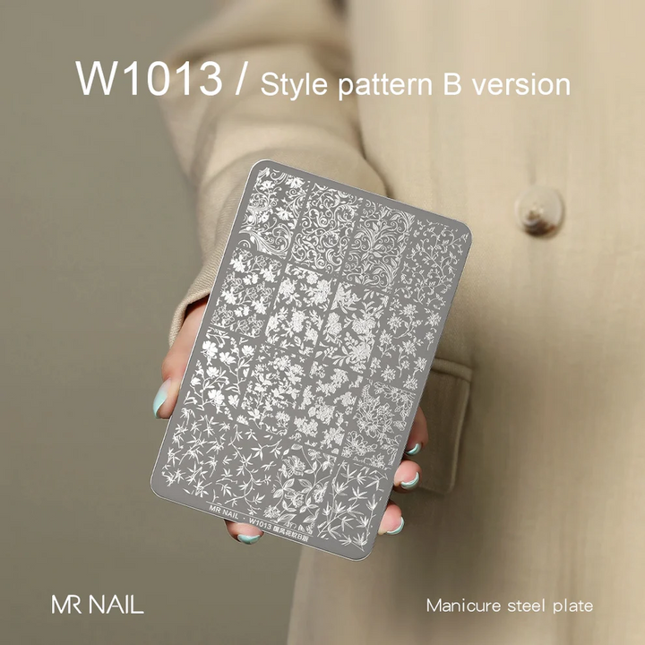 Mr Nail Transfer Printing Steel Plate