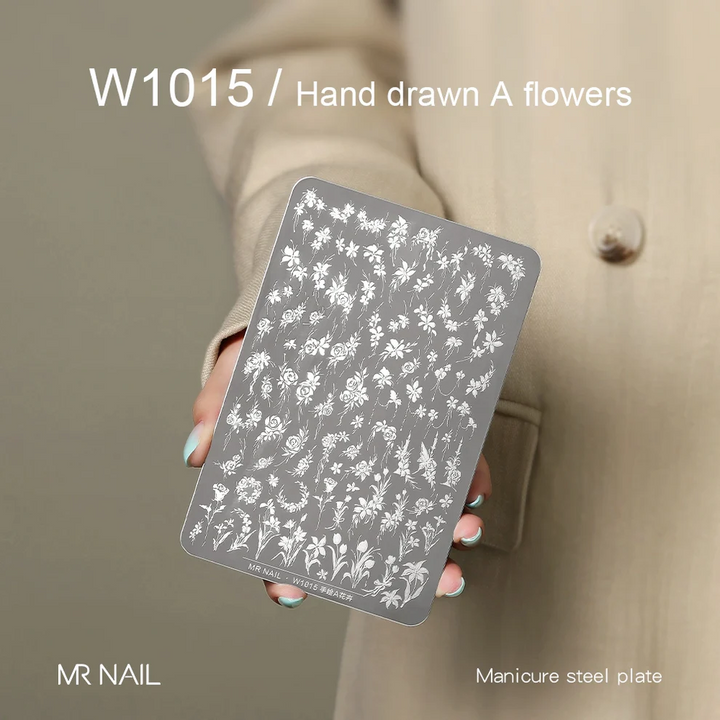 Mr Nail Transfer Printing Steel Plate