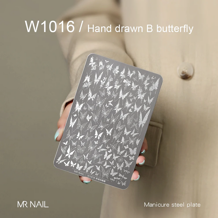 Mr Nail Transfer Printing Steel Plate