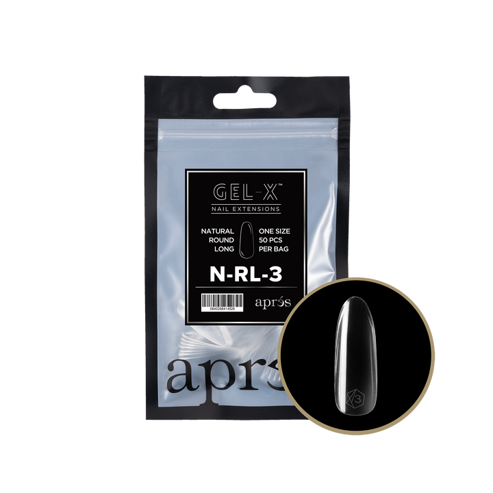 GEL-X® 自然圆弧长款替换包（50片装）