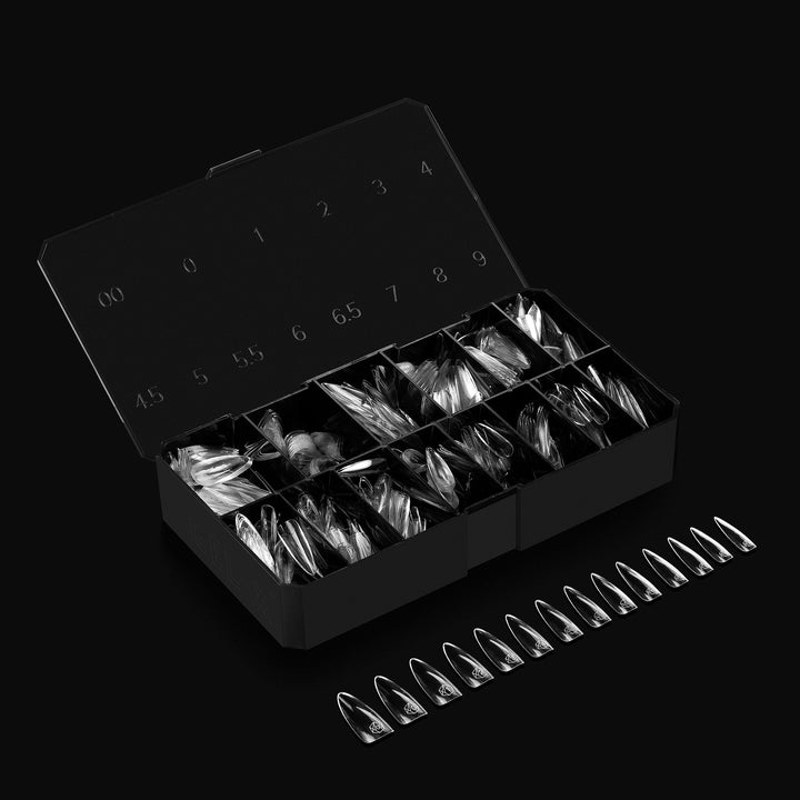 GEL-X® Natural Almond Long Box of Tips - Pro (600pcs)