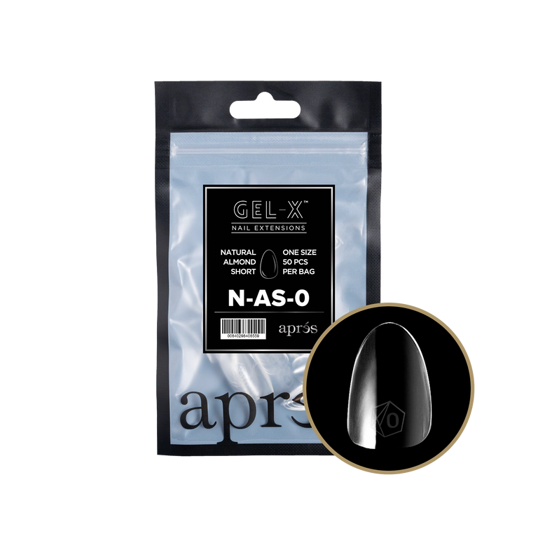 GEL-X® Natural Almond Short Túi Refill (50 cái)