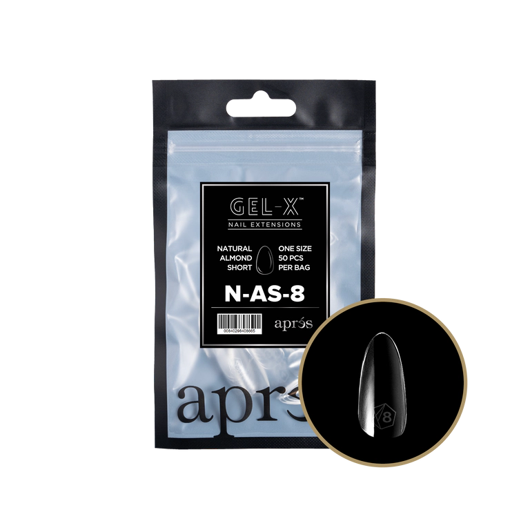 GEL-X® Natural Almond Short Túi Refill (50 cái)
