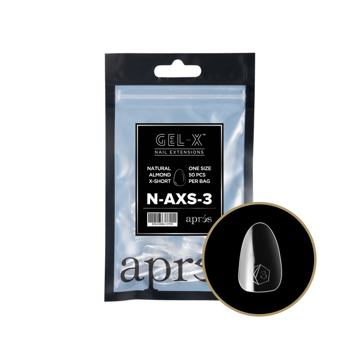 GEL-X® Natural Almond Extra Short Refill Bag (50pcs)
