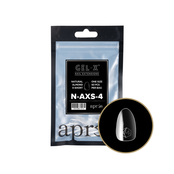 GEL-X® Natural Almond Extra Short Refill Bag (50pcs)