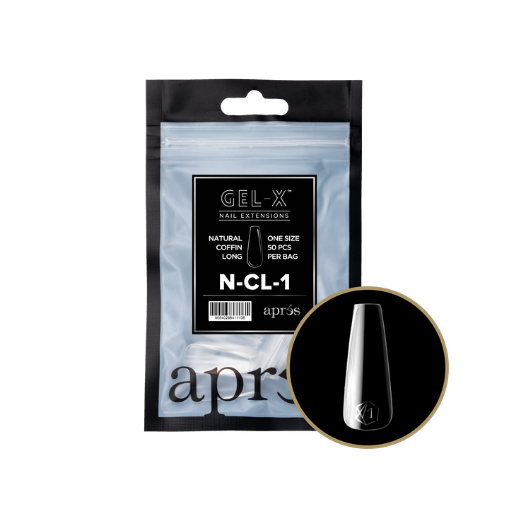 GEL-X® Sculpted Coffin Long Refill Bag (50pcs)