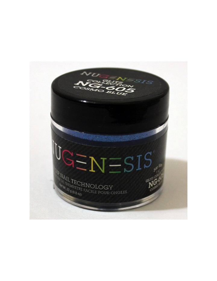 NuGenesis Dipping Powder 2oz - NG605 Cosmo Blue (view 2)