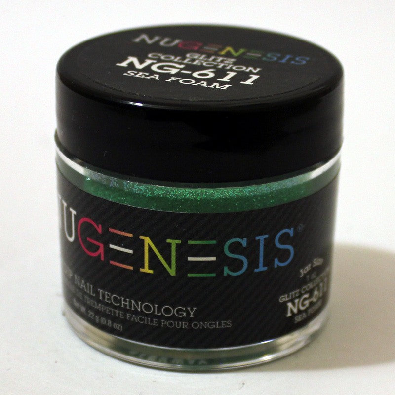 NuGenesis Dipping Powder 2oz - NG611 Sea Foam (view 2)