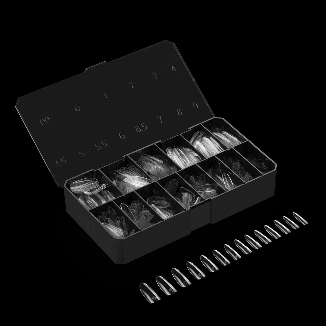 GEL-X® Natural Round Long Box of Tips - Pro (600pcs)