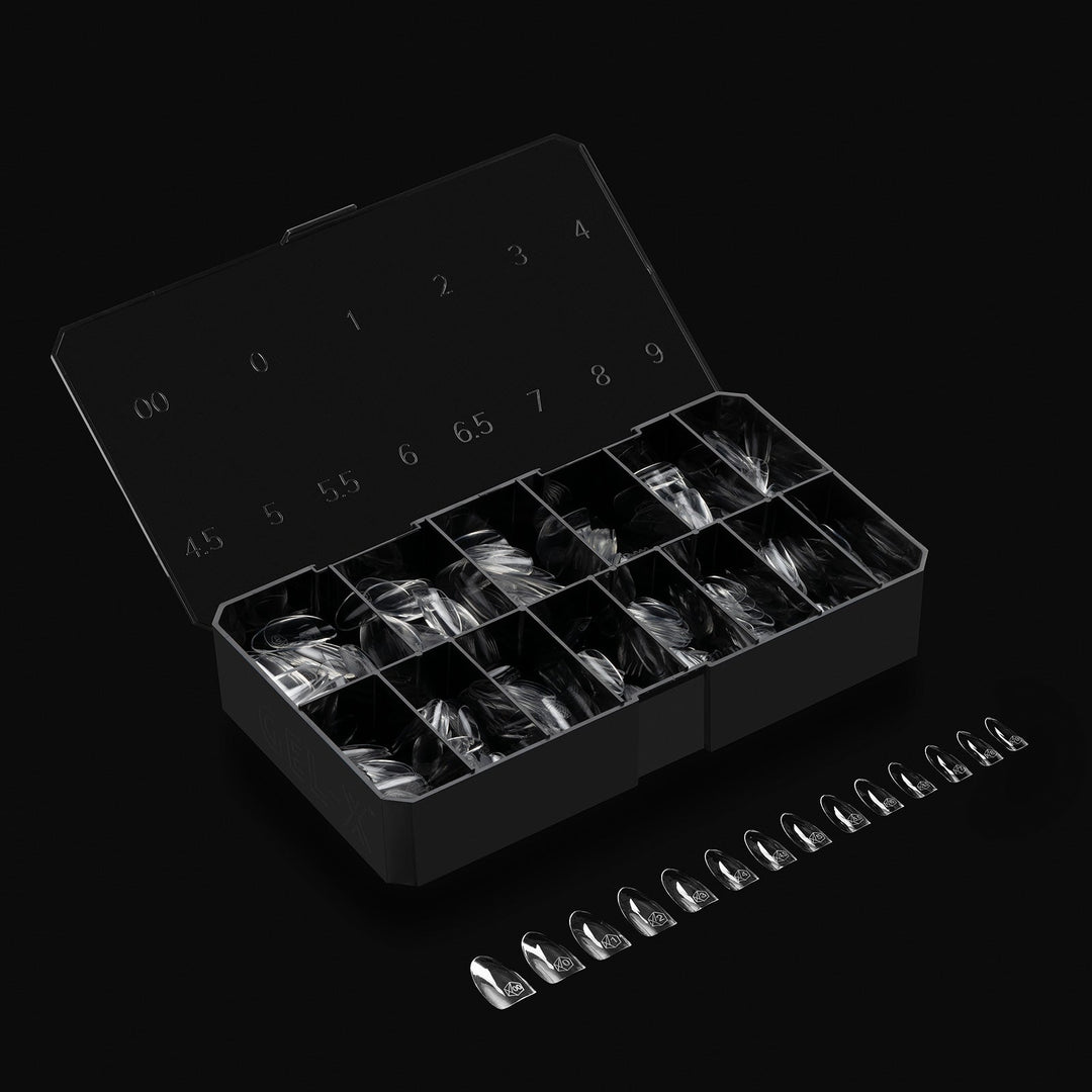 GEL-X® Natural Round Medium Box of Tips - Mini (280pcs)