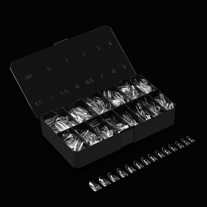 GEL-X® Natural Round Medium Box of Tips - Pro (600pcs)