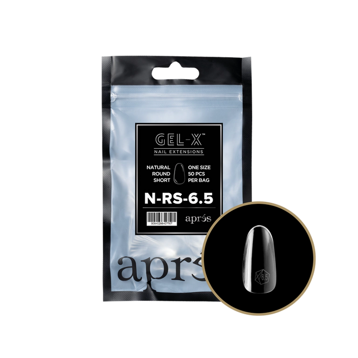 GEL-X® Natural Round Short Refill Bag (50pcs)