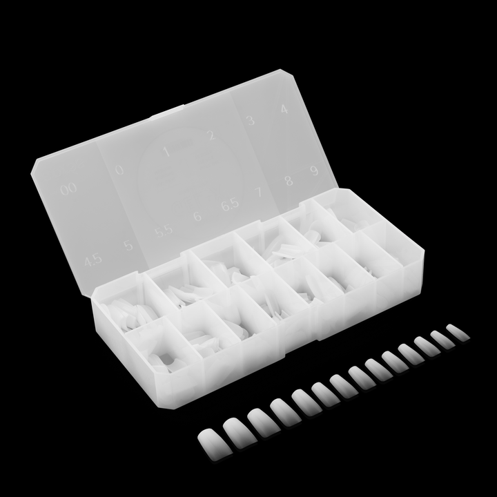 Hộp Móng Giả Ombré Gel-X® Đầu Ngắn Vuông Tự Nhiên (210 móng)