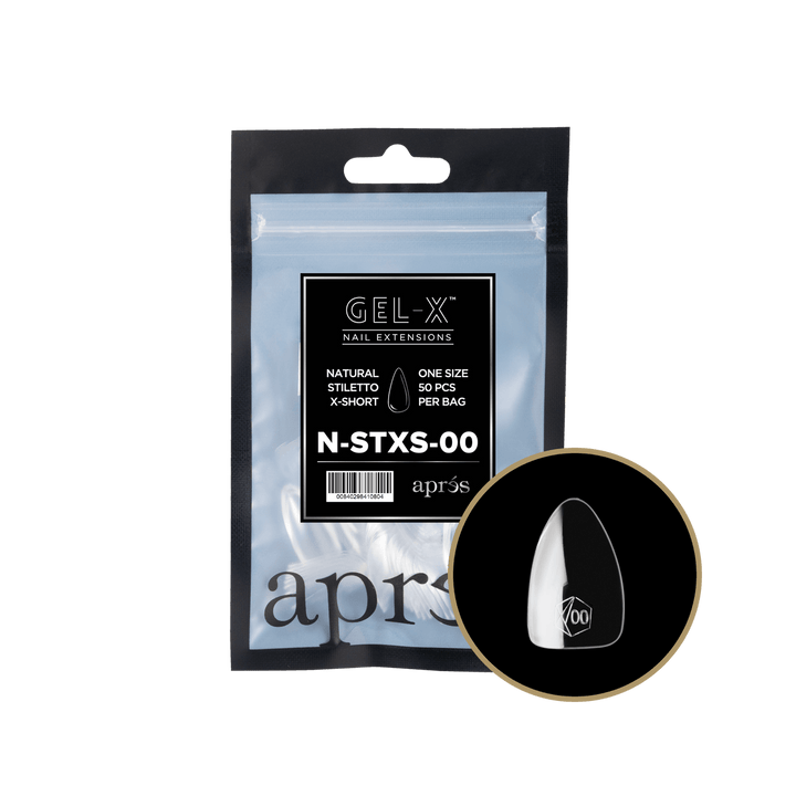 GEL-X® Natural Stiletto Extra Short Refill Bag (50pcs)