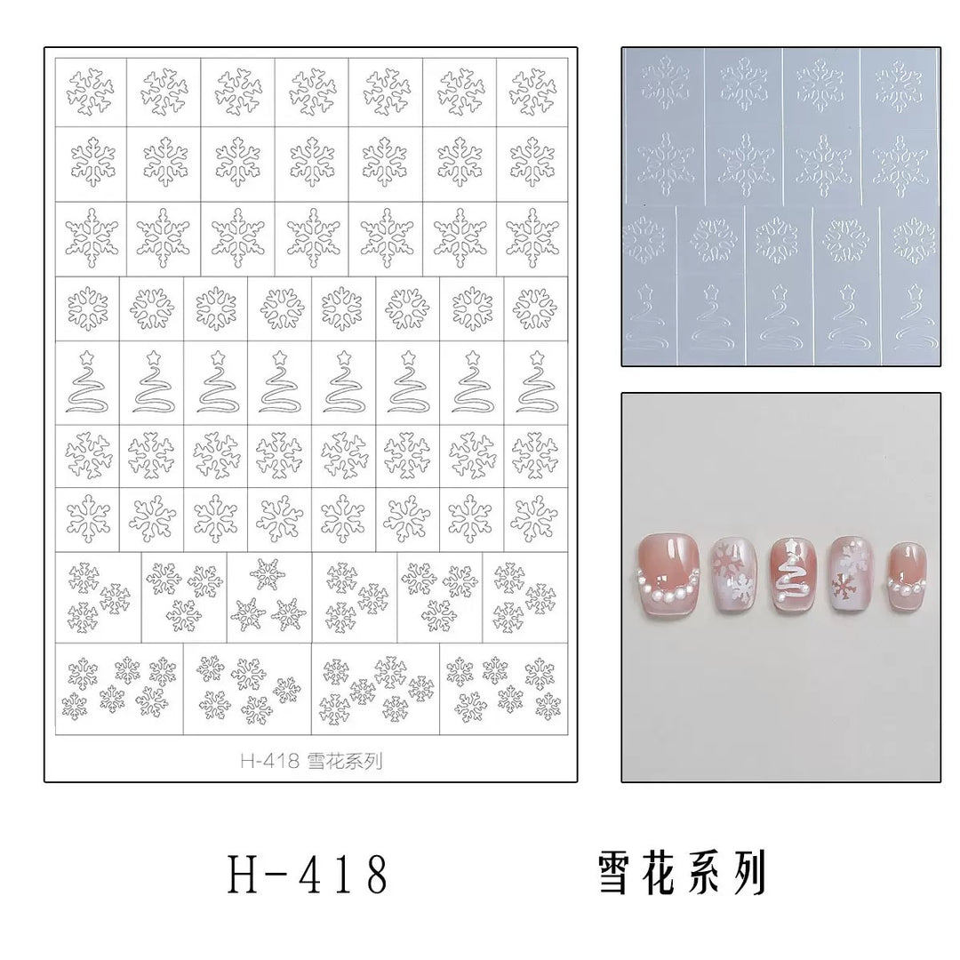 Nail Art Stickers - YT T07