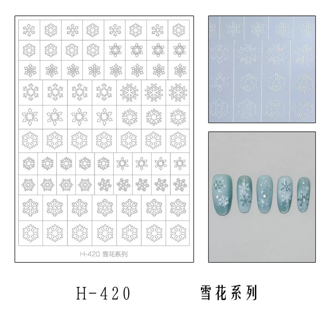 Nail Art Stickers - YT T09