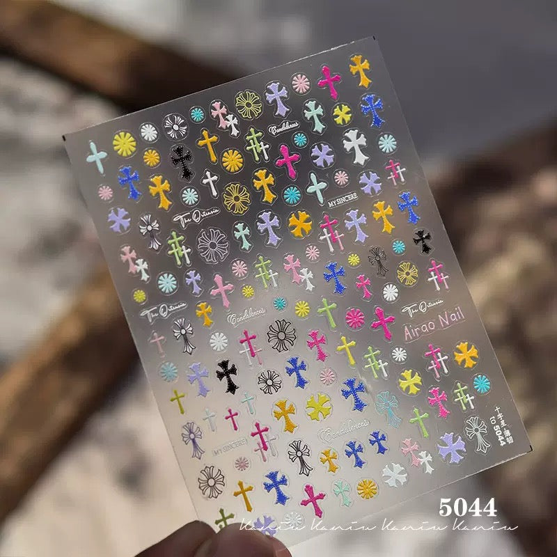 Nail Art Stickers - to 5044