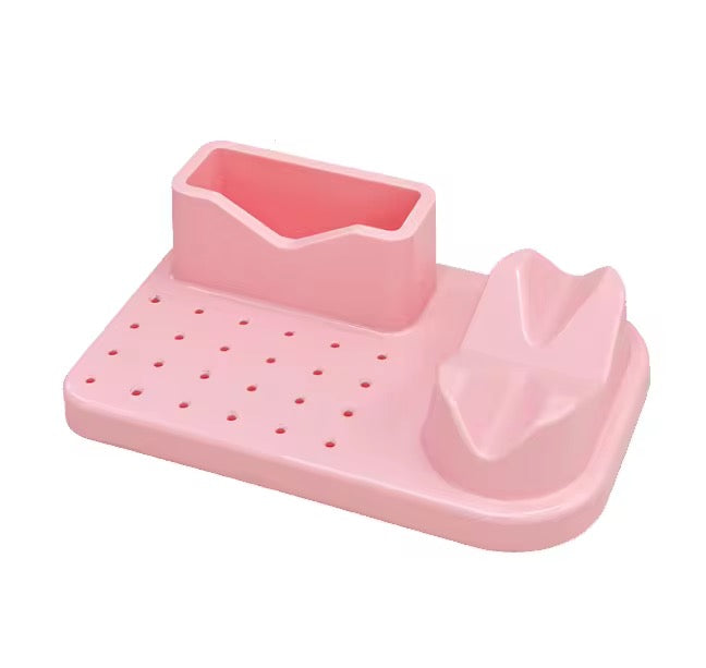 Nail Drill Storage Box - Pink