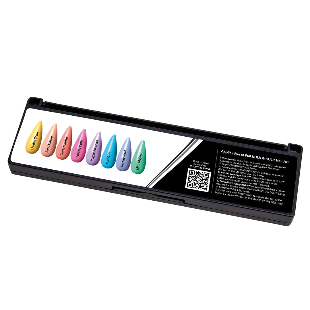Kupa Kulr Cream Gel Polish Palette - Newport Nostalgia Collection (view 5)