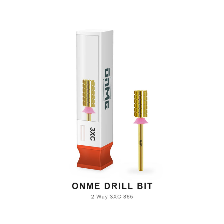 ONME 3XC 865 2-way 3-in-1 barrel carbide nail drill bit with its ONME box