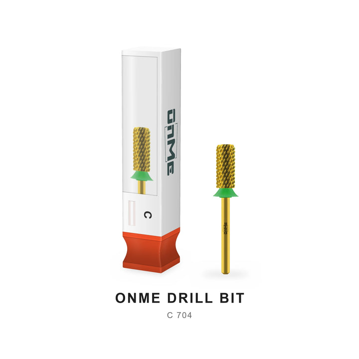 ONME C 704 small barrel carbide nail drill bit with its ONME box