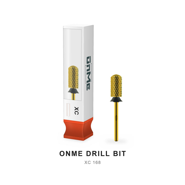 ONME XC 168 large barrel carbide nail drill bit with its ONME box