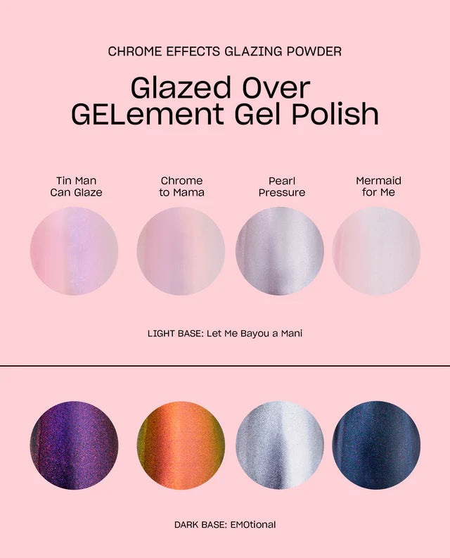 OPI Chrome Powder 0.03oz - Tin Man Can Glaze